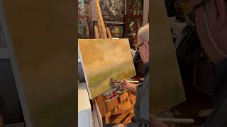 Ship in the Morning Mist | 36x24 inches oil on canvas #seascape #oilpainting #paintwithme #asmr