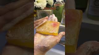 Bright up your skin with Boldnessby4 Glow soap l Before and after results #glownaturally #soap #glow