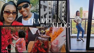 Travel Vlog! We are on Vacation| Spend the weekend with us in Jo'burg| South African Youtuber.