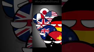 Eternal Enemies || Indonesia Vs Papua New Guinea || [ CountryBalls ] || #countryballs #shorts