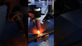 Automatic TIG Welding Machine, Linear TIG Welding, PLC Controlled TIG Welding #weldingautomation
