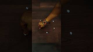 3*2 Easy Flower kolam designs for beginners #rangoli #kolam #beginnersrangoli #shorts #youtubeshorts