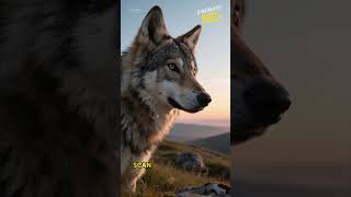 “The Lone Wolf at Dawn – When Silence Meets Strength” #CinematicStory