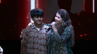B.C. Sen Jewellers | Kaushiki Chakraborty’s Moonlit Performance of ‘Lagi Lagi’ with Son Rishith