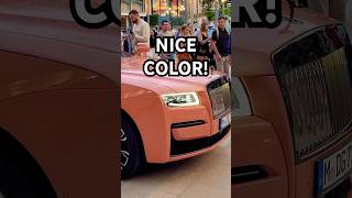 NICE ROLLS ROYCE COLOR!
