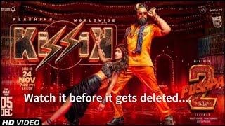 Pushpa 2 Songs, Kissik New version