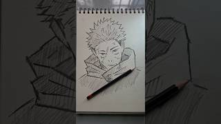 Drawing yuji itadori 🗿🔥 #jjk #yujiitadori #yuji #animedrawing #art #sketch #jujutsukaisen