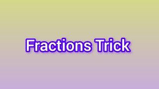 Fraction Trick #mathtricks #ashokmaths #ssccgl #bankpo #competitiveexams #mathematics #bankclerk