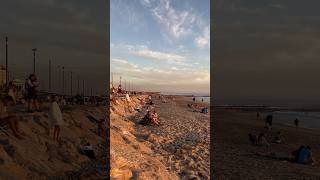 Sunset on Portugal beach😍 #portugal #caparica