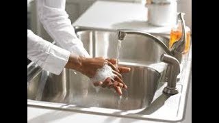 Hand washing In The Kitchen
