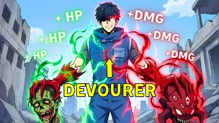 He’s the Only One in the Apocalypse Who Can Devour Monsters’ Power and Abilities! | Manhwa Recap