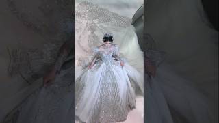 Bridal wedding dress #wedding #brideldress #bridallook #bridaltiktok #bridalmakeup #shorts #ytshorts