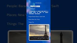 What is a Proper Noun? #grammar #english #Proper Noun