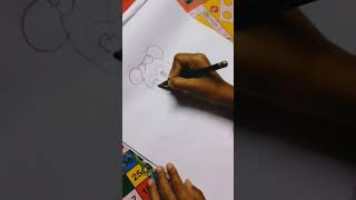 Minnie Mouse drawing ❤️ #youtubeshorts #viral #shorts