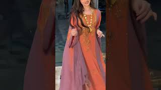 The Last Word in Luxury: Kaftans | Elegant Traditional Kaftan with Gold Embroidery