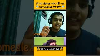 carry bhai ro pade 😭😭😭😭😭 #carryminati #carryislive  #short #shorts #viral