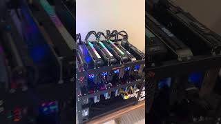Crypto Mining Rig 😭🤑 #crypto
