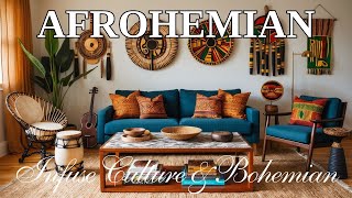 Afrohemian Living Room: Infuse Culture & Bohemian Style into Your Space
