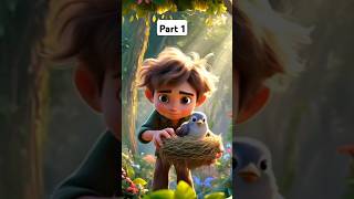 Parindo se pyar (part1)#trendingcartoon #3danimation #morallesson #bachokikhaniya #motivation