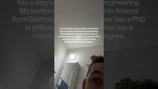 Current state of the country: my barista has a degree in biomedical engineering