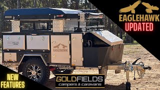 Goldfields Campers presents: The updated Eaglehawk rooftop Camper Trailer Walkaround 🦅🏕️