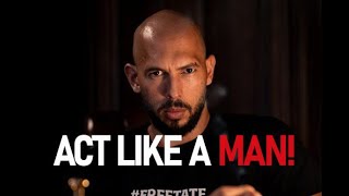BE A MAN BE DISCIPLINED- Andrew Tate Motivation |  Motivational Speech - Jim Rohn