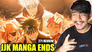 The End of Jujutsu Kaisen Manga! | End of Gojo & Sukuna | JJK Chapter 271 in Hindi