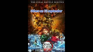 I had a exam 😭🤧 #demonslayer #kimetsunoyaiba #infinitycastle #hashira #anime #12september2025