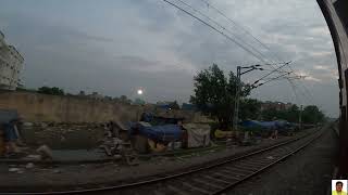 Travel With Train In Early Monring