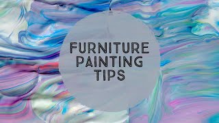 Furniture Painting Tips