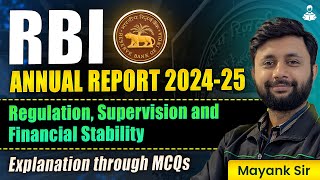 RBI Annual Report 2024-25 📘Part 7 | Must-Know Reports for RBI Grade B, NABARD, IRDAI, IFSCA, 2025