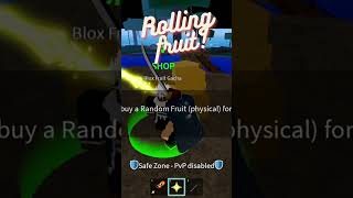 Rolling fruit #roblox #pieceworld #bloxfruits #a0nepiecegame #onepiece #bloxpiece #gaming #gpo #best