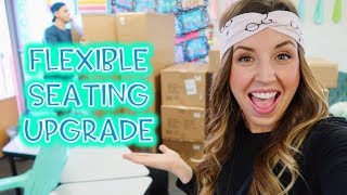 Exciting Flexible Seating Upgrade: Teacher Vlog