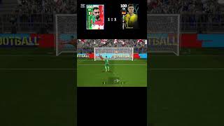 Marc Ter Stegen 🆚 Gianluigi  Donnarumma  Penalty Challenge ☠️🏆 #efootball #pesmobile #yt #ytshort