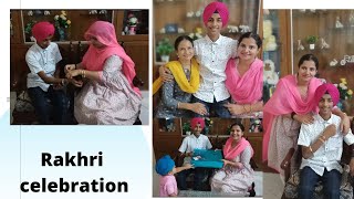 Rakhri celebration with Gursanjam vlog #pavgursoni#