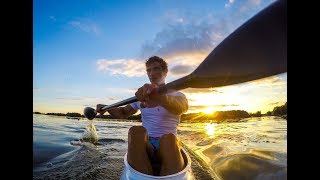 Canoe Sprint Sunset Paddling 2018
