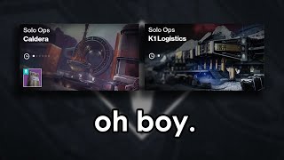 Bungie is doing something about the Caldera mines...