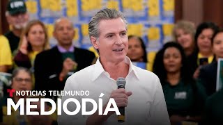 Newsom celebra victoria electoral con un video de burla para Trump | Noticias Telemundo