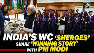 Team India Women World Cup Champions meet PM Modi, share ‘heartfelt’ moments at 7 LKM
