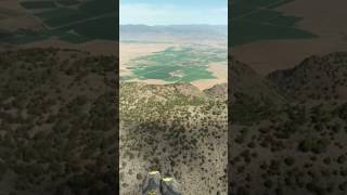 Monroe Peak part 1, 11,135 feet launch. 6,000 feet vertical drop to the valley floor