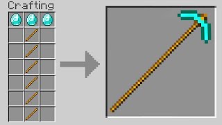 Minecraft, But With Custom Pickaxes...