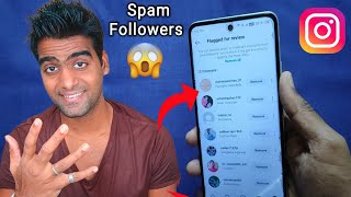 INSTAGRAM FILTER SPAM FOLLOWERS OPTION NOT SHOWING 