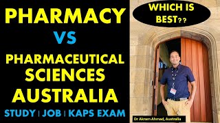 Master of Pharmacy Vs Pharmaceutical Sciences in Australia || Pharmacy jobs in Australia