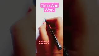 #timeandworkmathsshortcuttricks #timeandworkmaths #allcompetitiveexams @smartknowledge7767