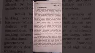 what is retail banking? Introduction, meaning of retail banking #banking #retailbanking #shorts