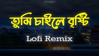 Minar - Shada | তুমি চাইলে বৃষ্টি (Lofi Remix) Majharul Mikat | Ahmed Shakib
