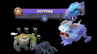 Battle Legion – Beat Jormag 8, 0 elixir, 0 stones. Lvl 5-8 units to beat him is enough.