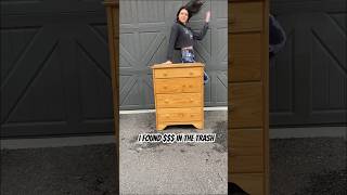 Someone’s trash is another’s treasure. Literally 💵 #diy #diyfurniture #furniturerenovation