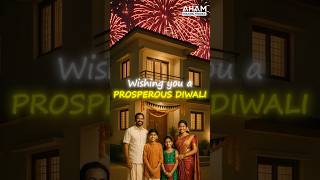 Lighting the Lamp of Your Dreams | Aham Housing Finance – Diwali Wishes 2025
