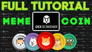 Dexscreener Memecoins Tutorial #memecoin #dexscreener #phantomwallet #solana